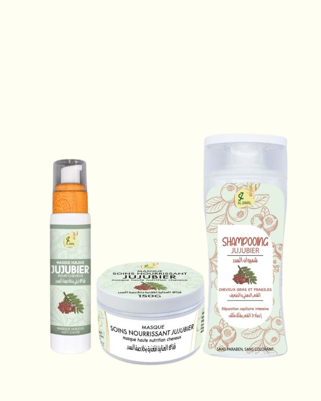 pack Capillaire au Jujubier – Soin Complet